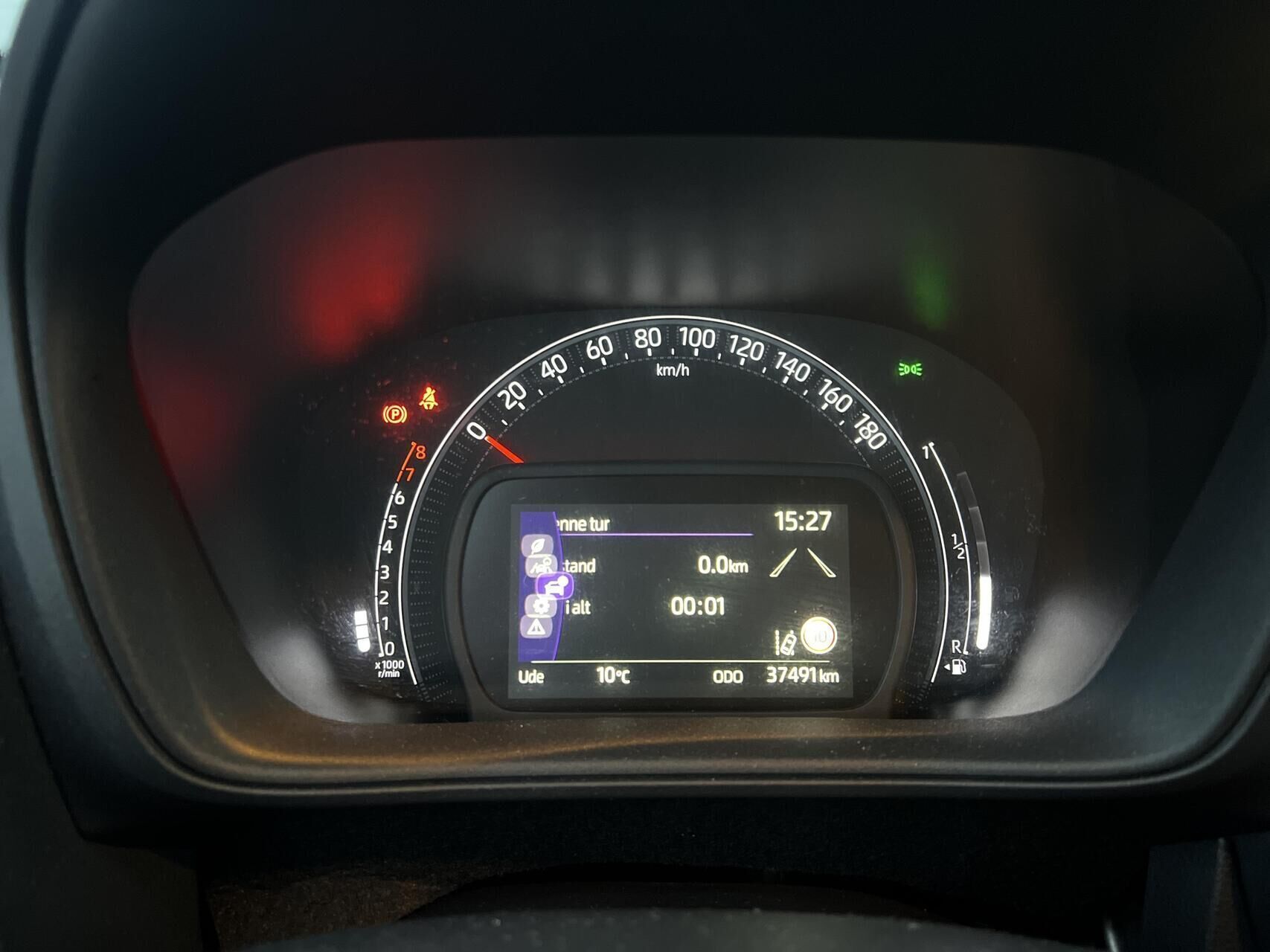 Hvid Toyota Aygo X fra 2022