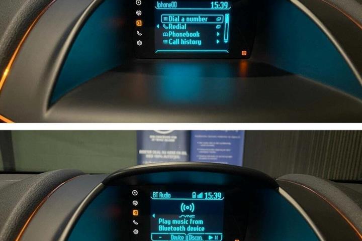 Hvid Ford Fiesta fra 2014
