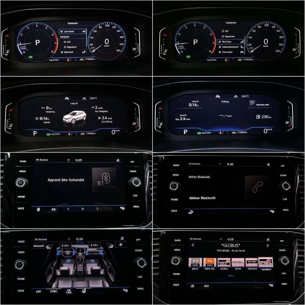 Sort VW T-Roc fra 2020