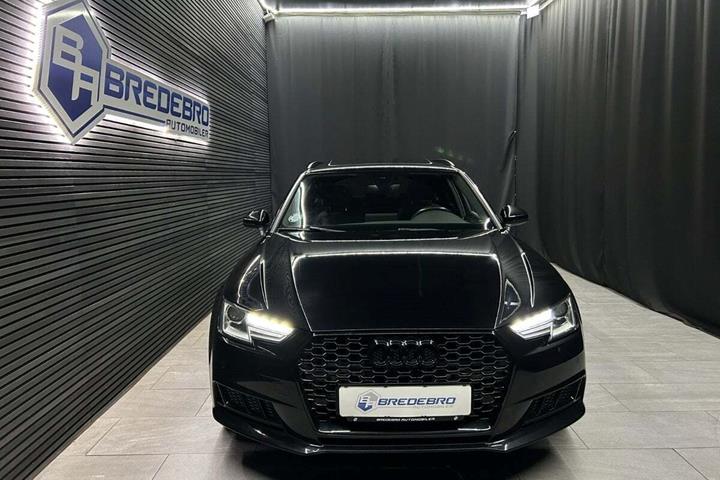 Sort Audi A4 fra 2018