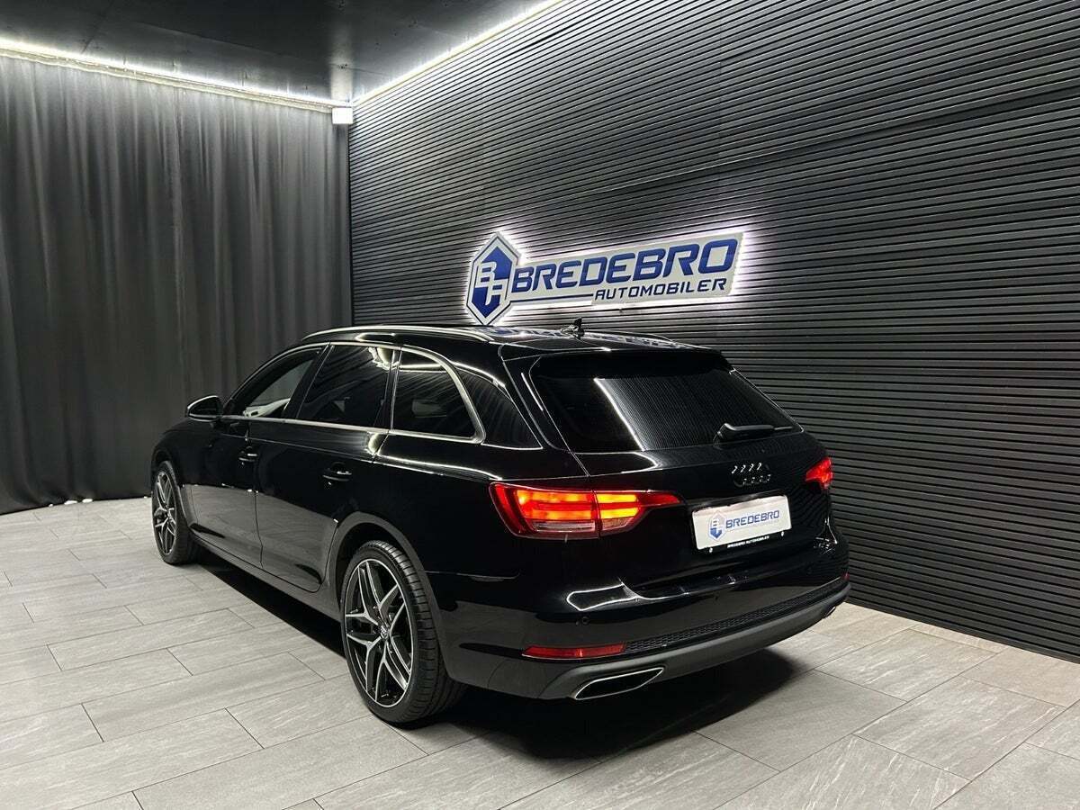 Sort Audi A4 fra 2018