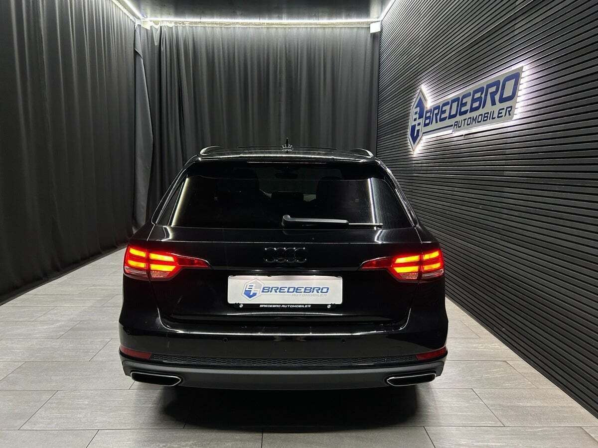 Sort Audi A4 fra 2018