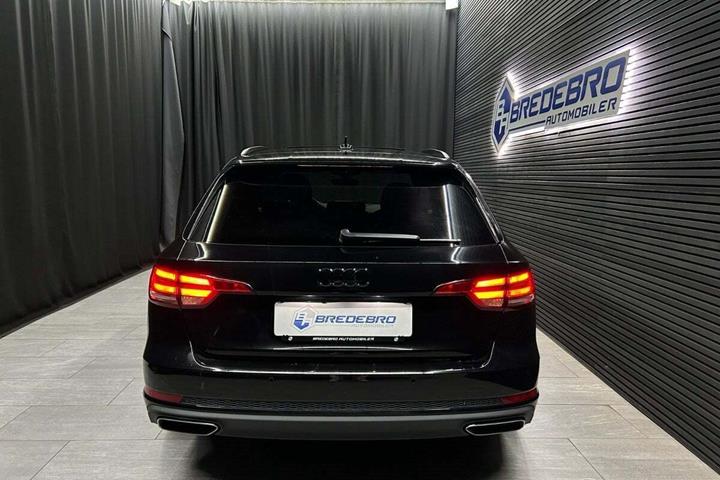 Sort Audi A4 fra 2018