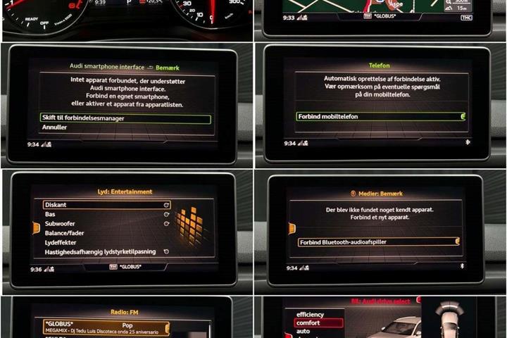 Sort Audi A4 fra 2018