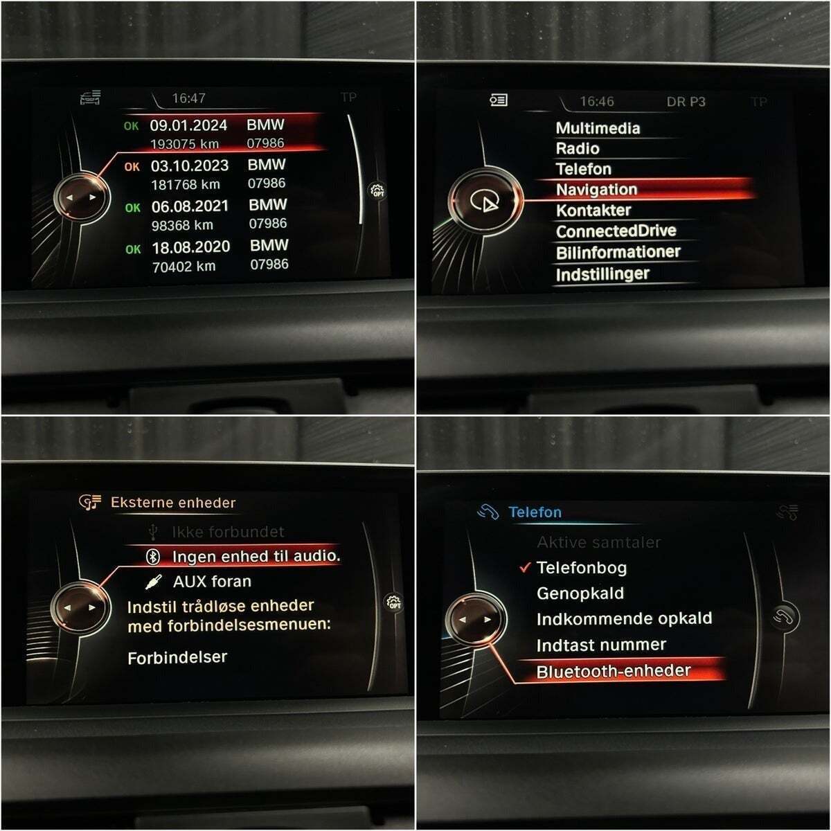 Sort BMW 118d fra 2017