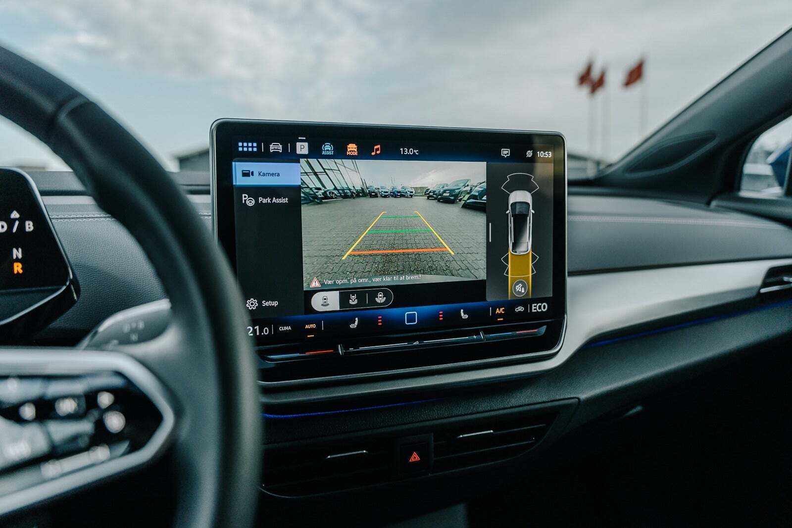 Blå VW ID.4 fra 2025