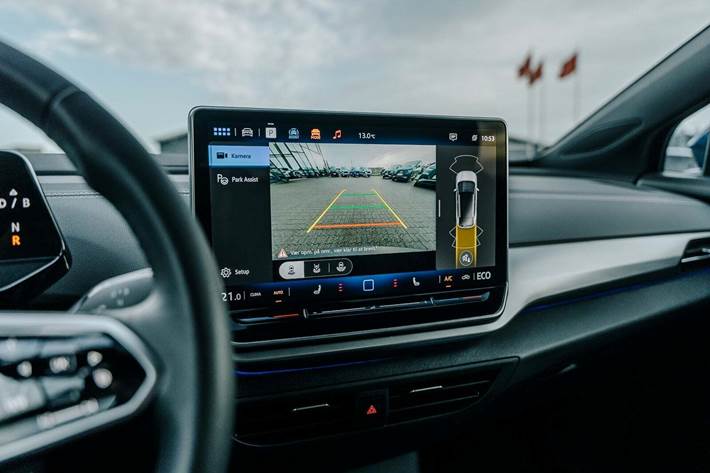 Blå VW ID.4 fra 2025