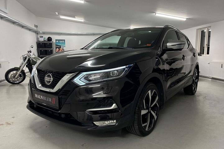 Sort Nissan Qashqai fra 2018