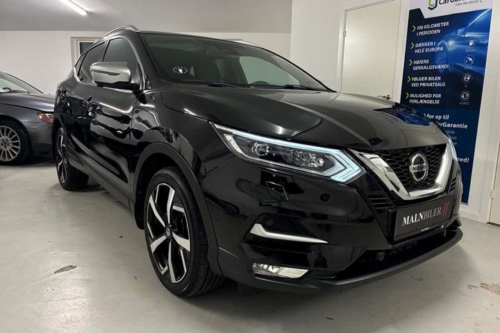 Sort Nissan Qashqai fra 2018