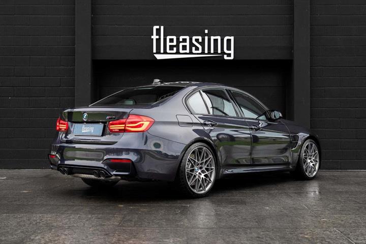 Grå BMW M3 fra 2017