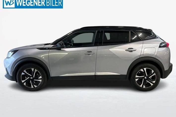 Sølv Peugeot e-2008 fra 2022