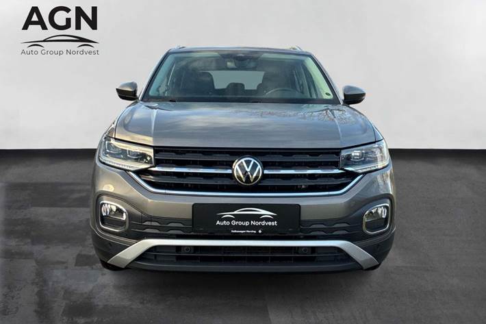 Grå VW T-Cross fra 2021