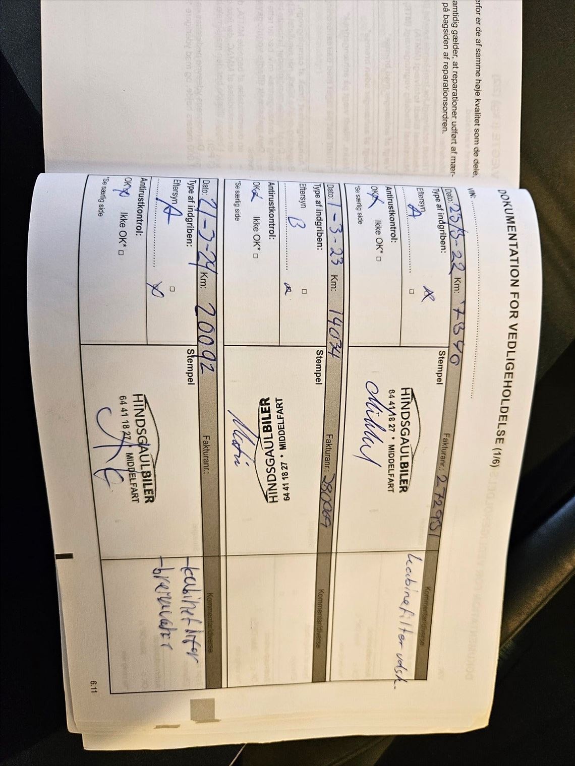 Grå Dacia Sandero fra 2021