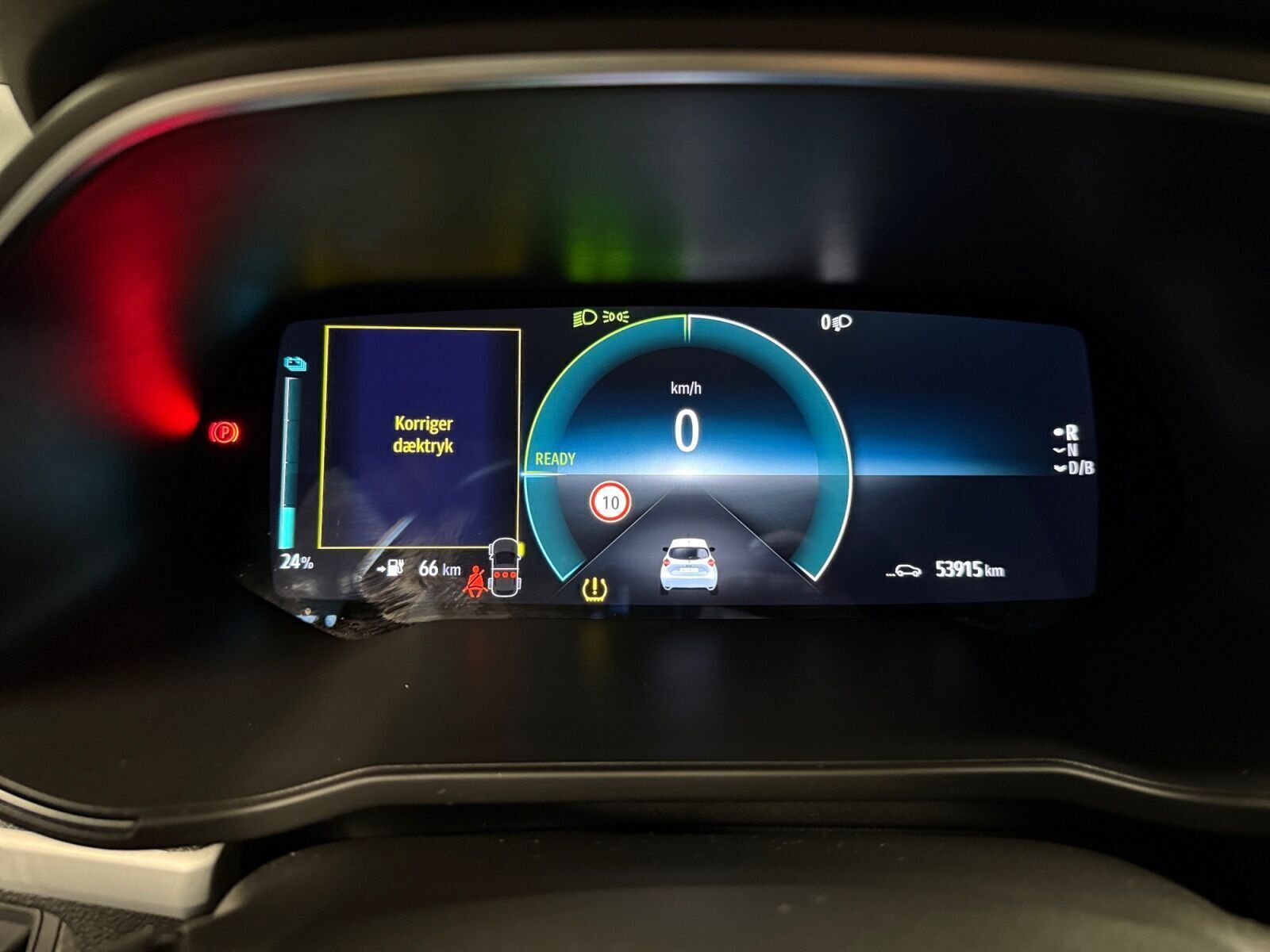 Hvid Renault Zoe fra 2021