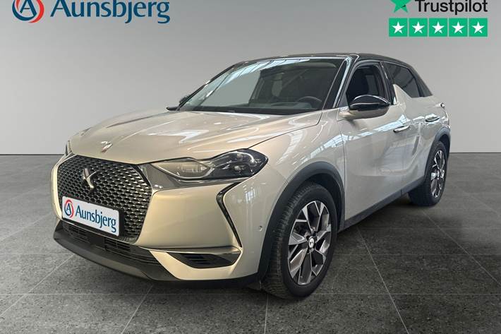 Hvid DS DS 3 CrossBack fra 2021 set udefra