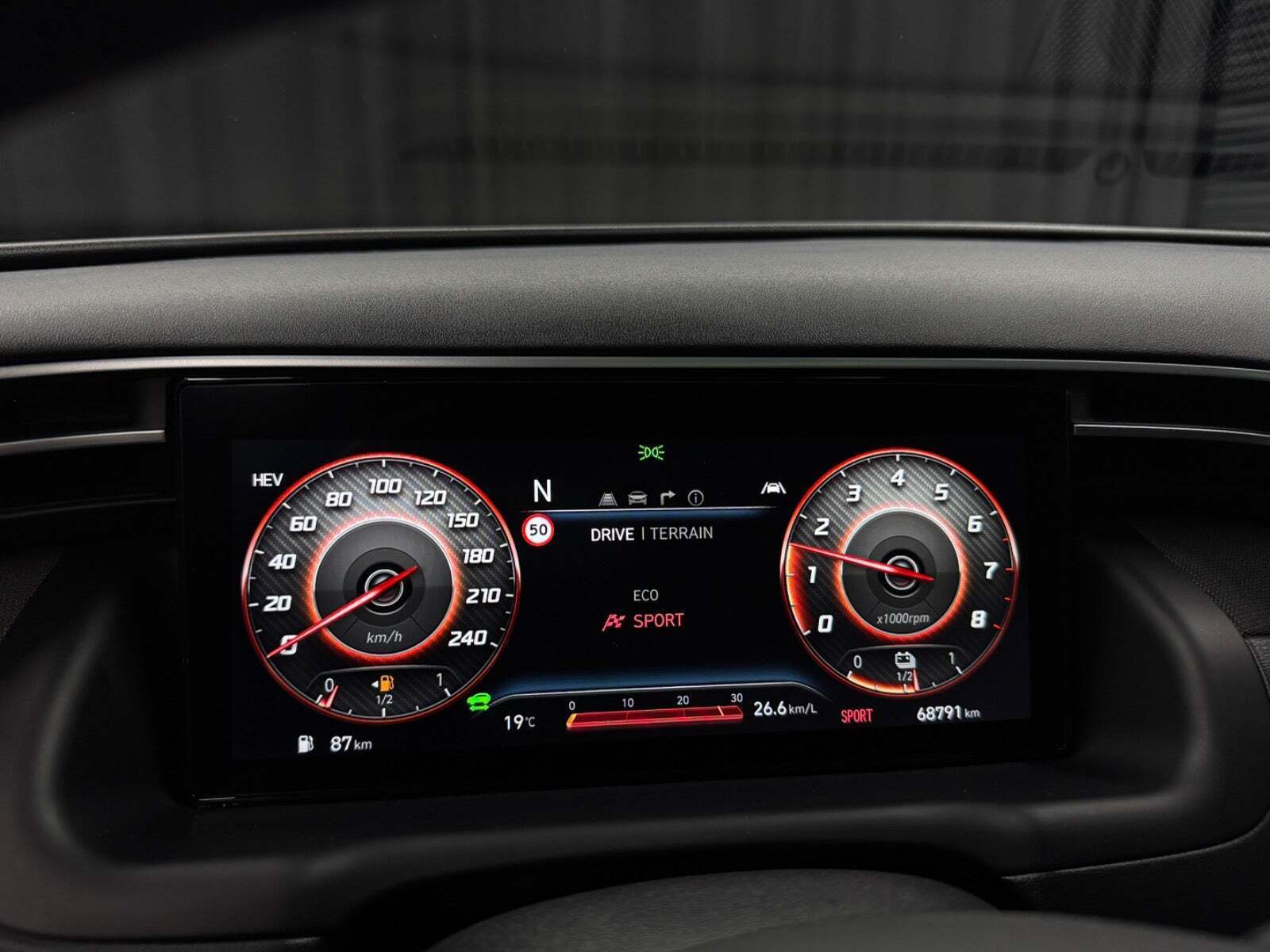 Sort Hyundai Tucson fra 2022