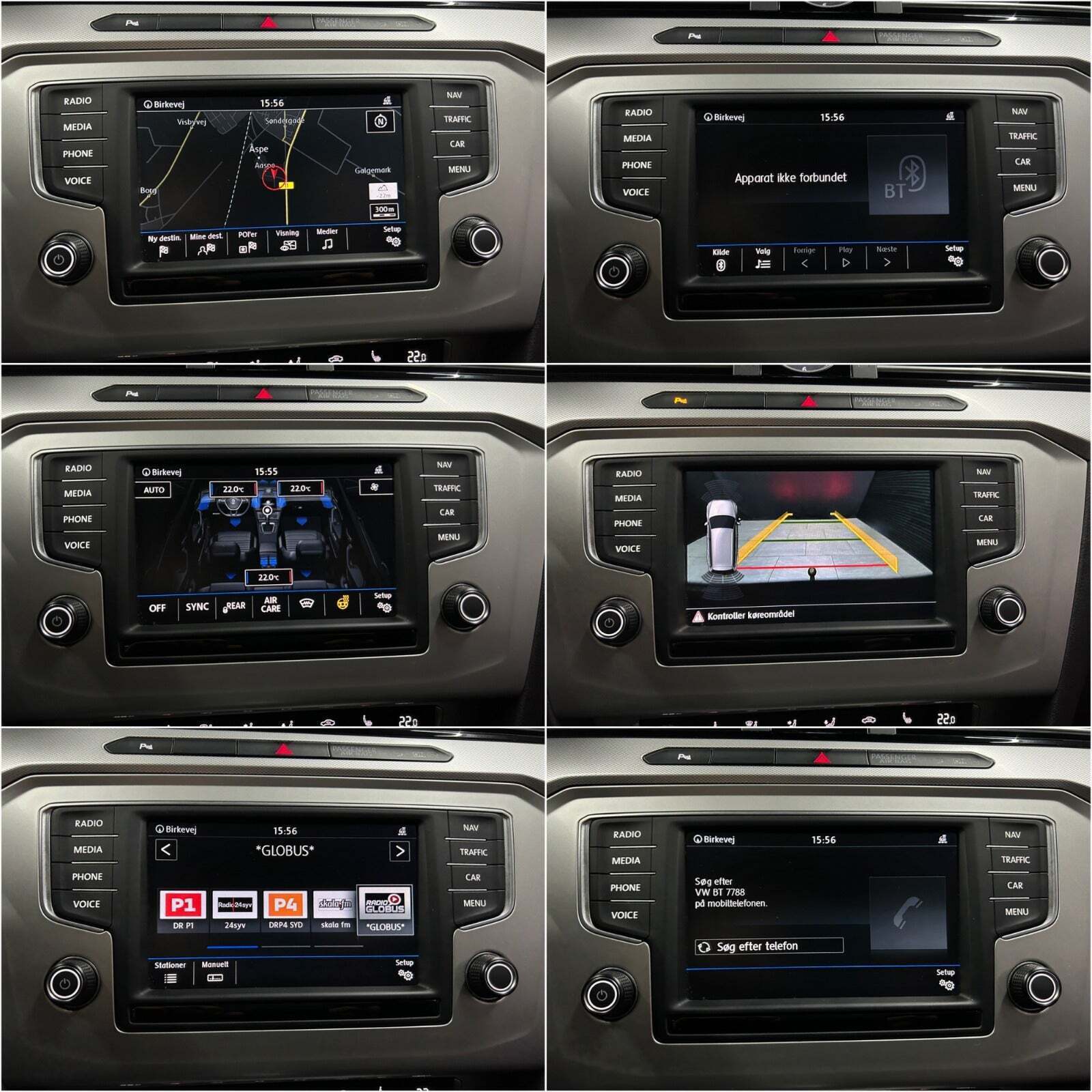 Sort VW Passat fra 2017