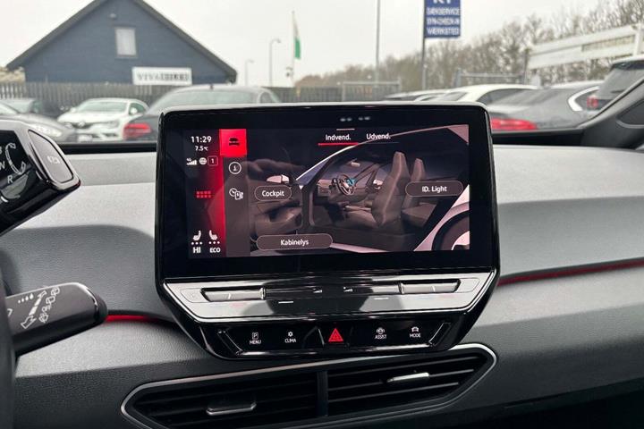 Hvid VW ID.3 fra 2020