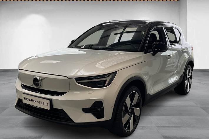Hvid Volvo XC40 fra 2024