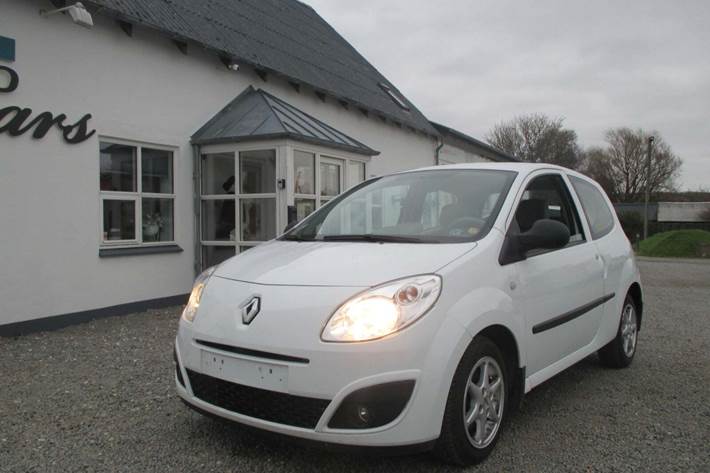 Hvid Renault Twingo fra 2008