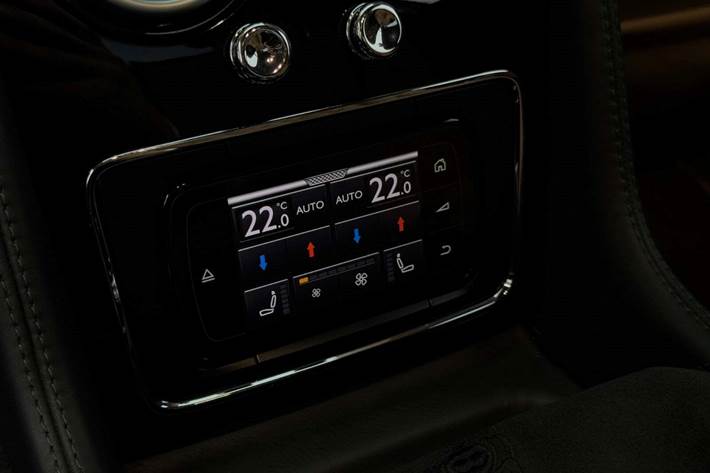Sort Bentley Flying Spur fra 2015