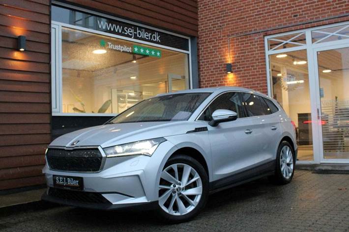 Sølv Skoda Enyaq fra 2022