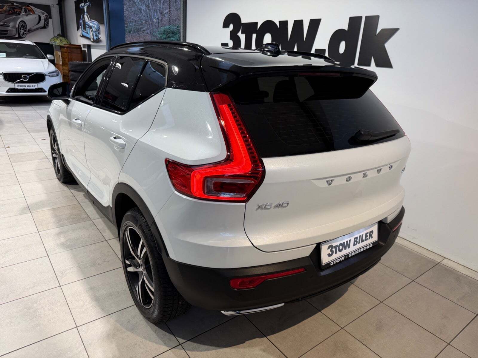Hvid Volvo XC40 fra 2019