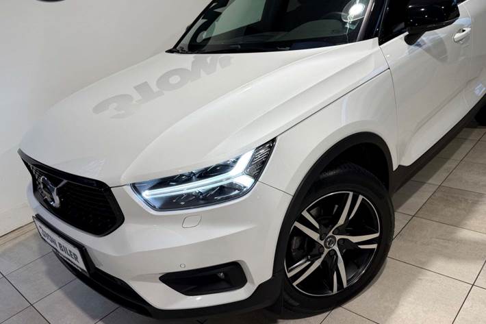 Hvid Volvo XC40 fra 2019