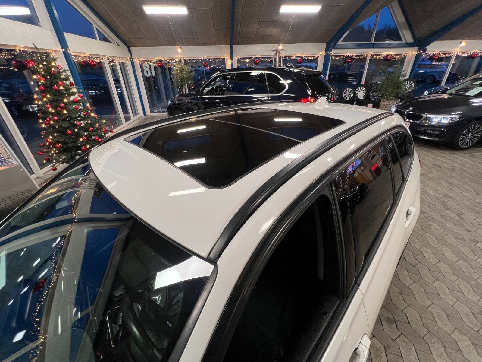 Hvid BMW 318d fra 2014