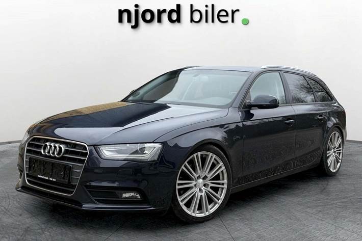 undefined Audi A4 fra 2012 set udefra