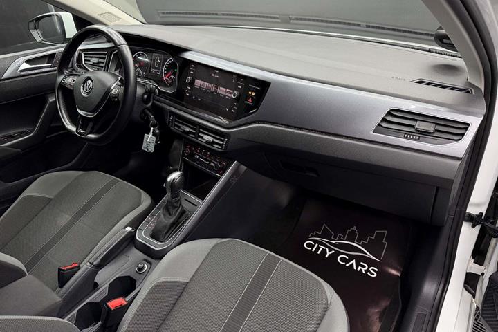 Hvid VW Polo fra 2019
