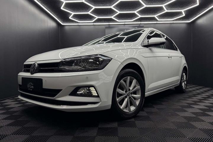 Hvid VW Polo fra 2019