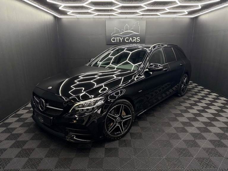 Mercedes C220 d 2,0 AMG Line Night Edition stc. aut.