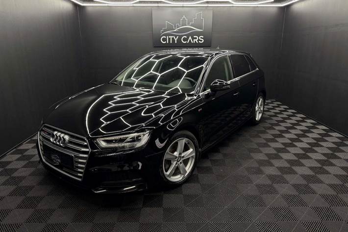 Sort Audi A3 fra 2019
