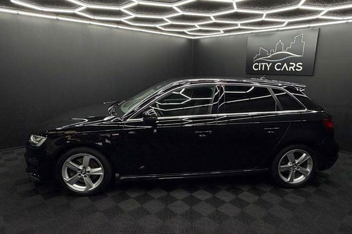 Sort Audi A3 fra 2019