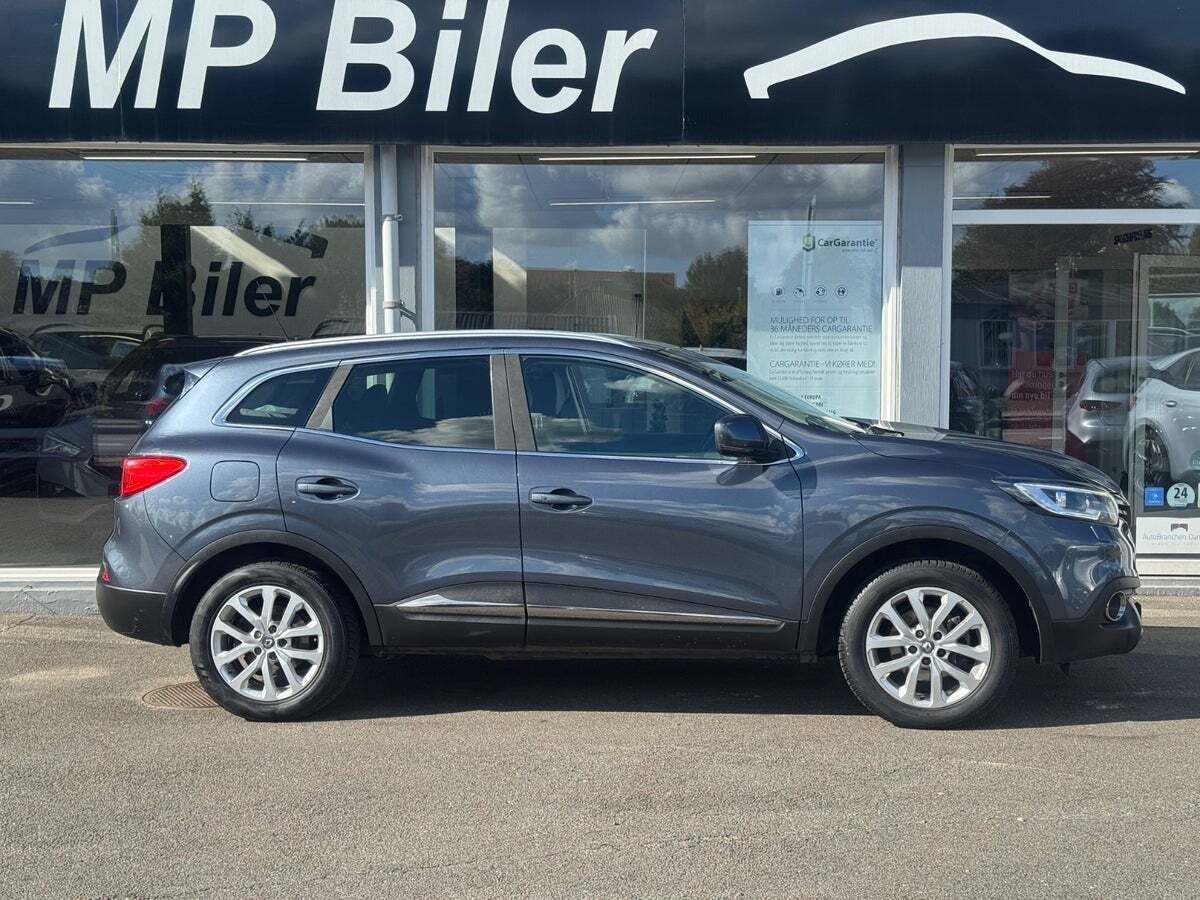 Grå Renault Kadjar fra 2018