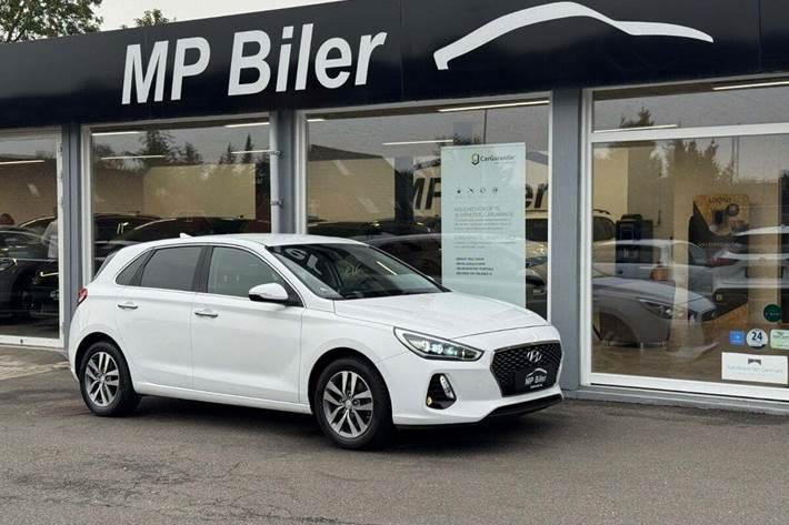 Hvid Hyundai i30 fra 2017