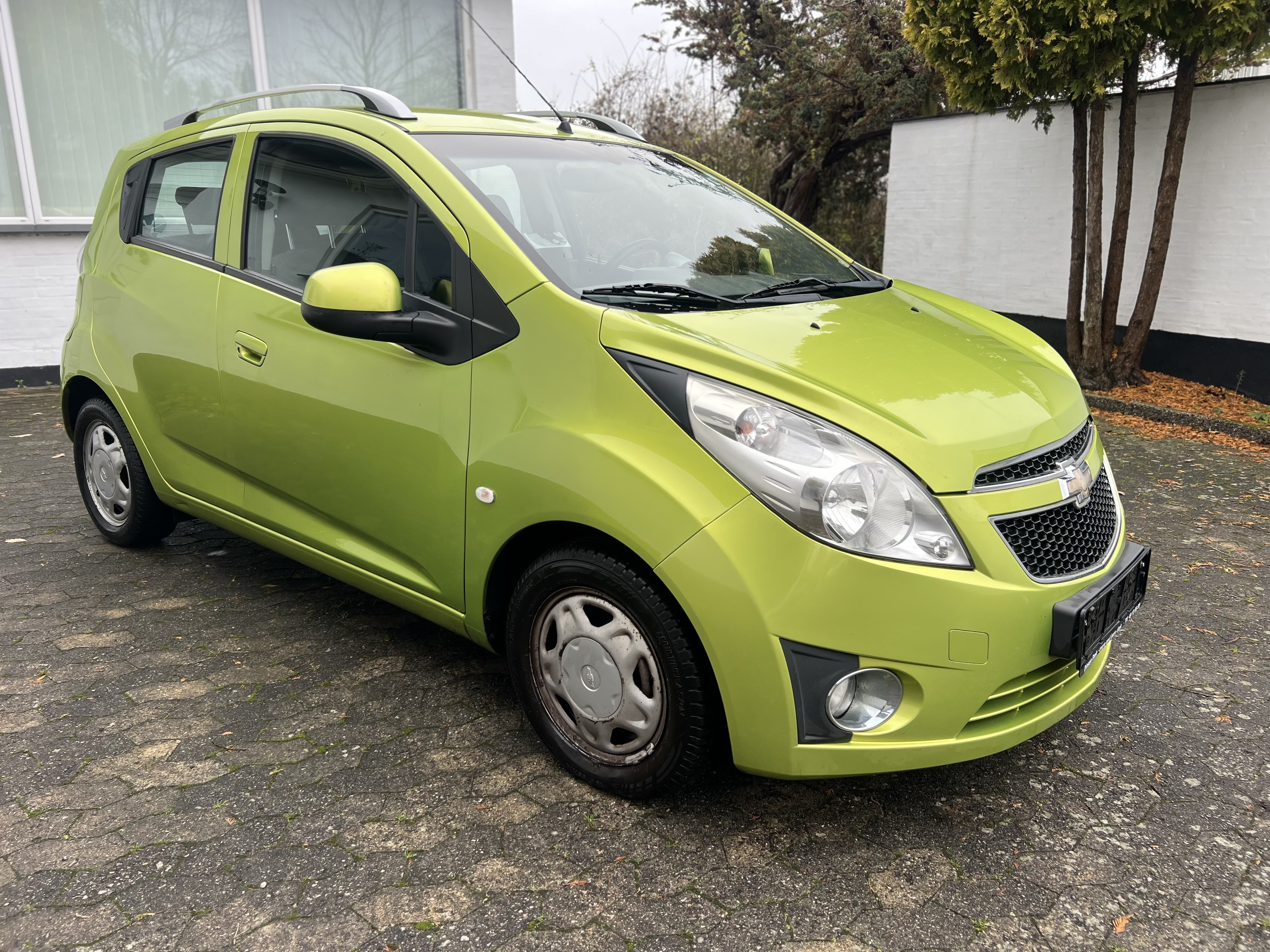 Grøn Chevrolet Spark fra 2012