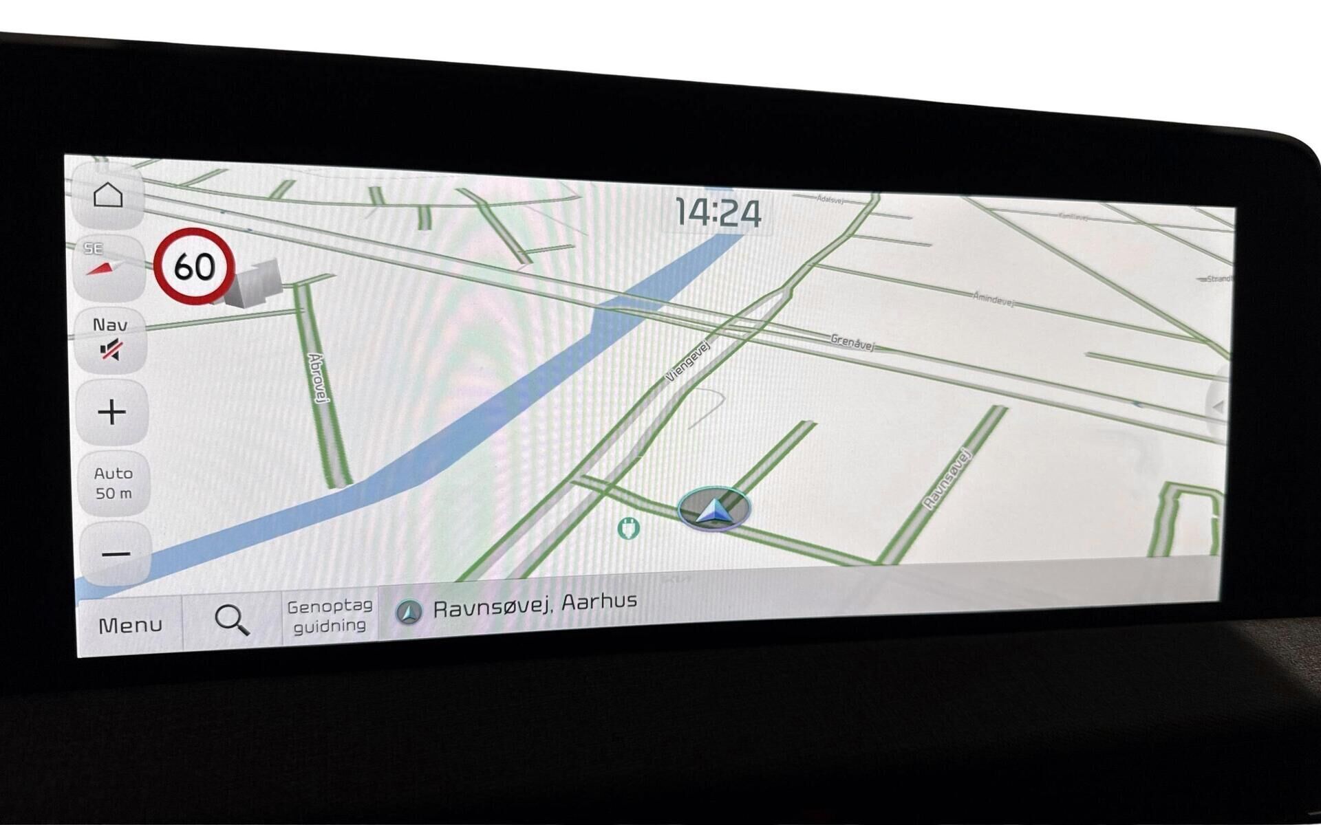 Grå Kia EV6 fra 2025