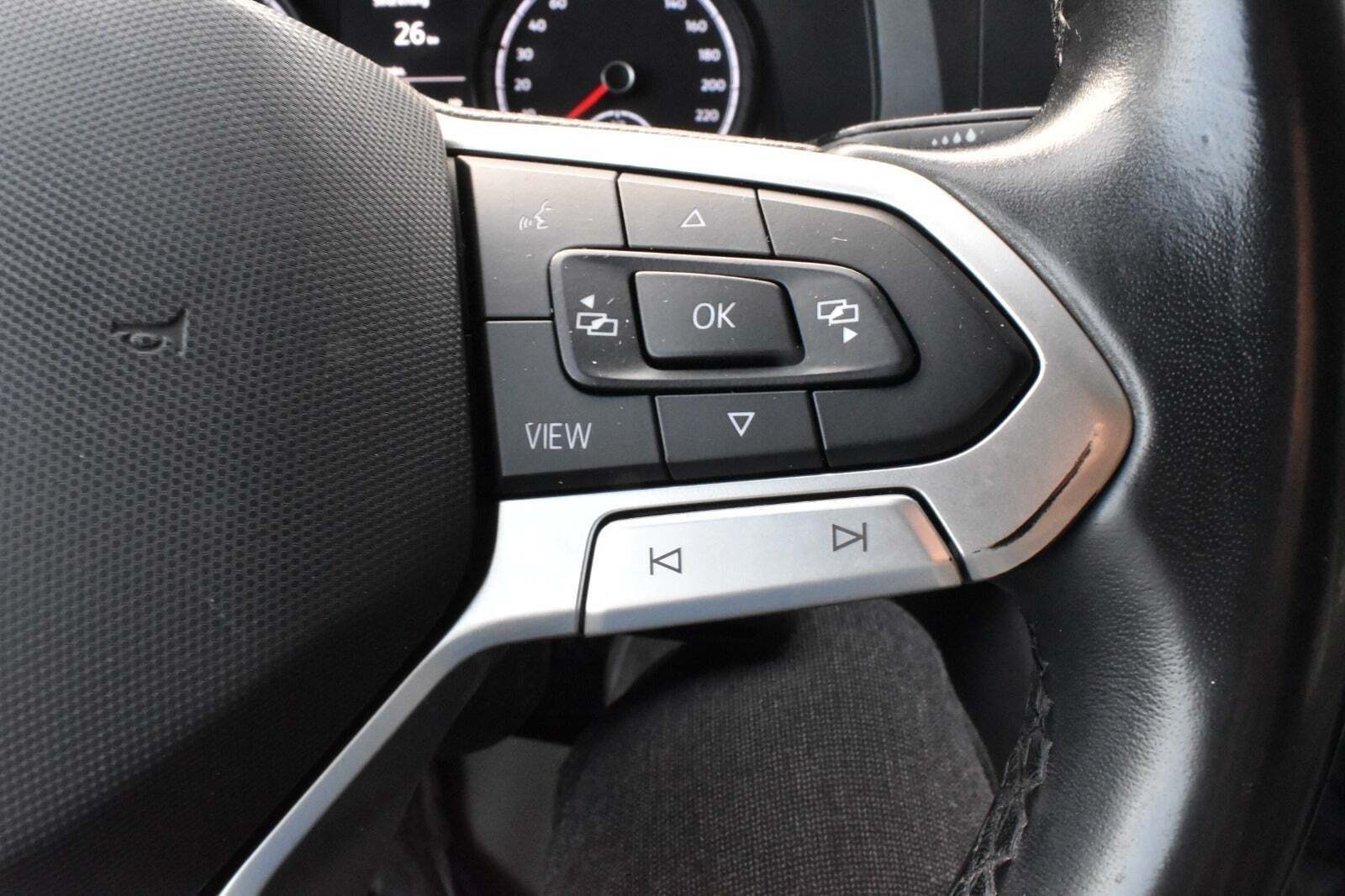 Blå VW Transporter fra 2021