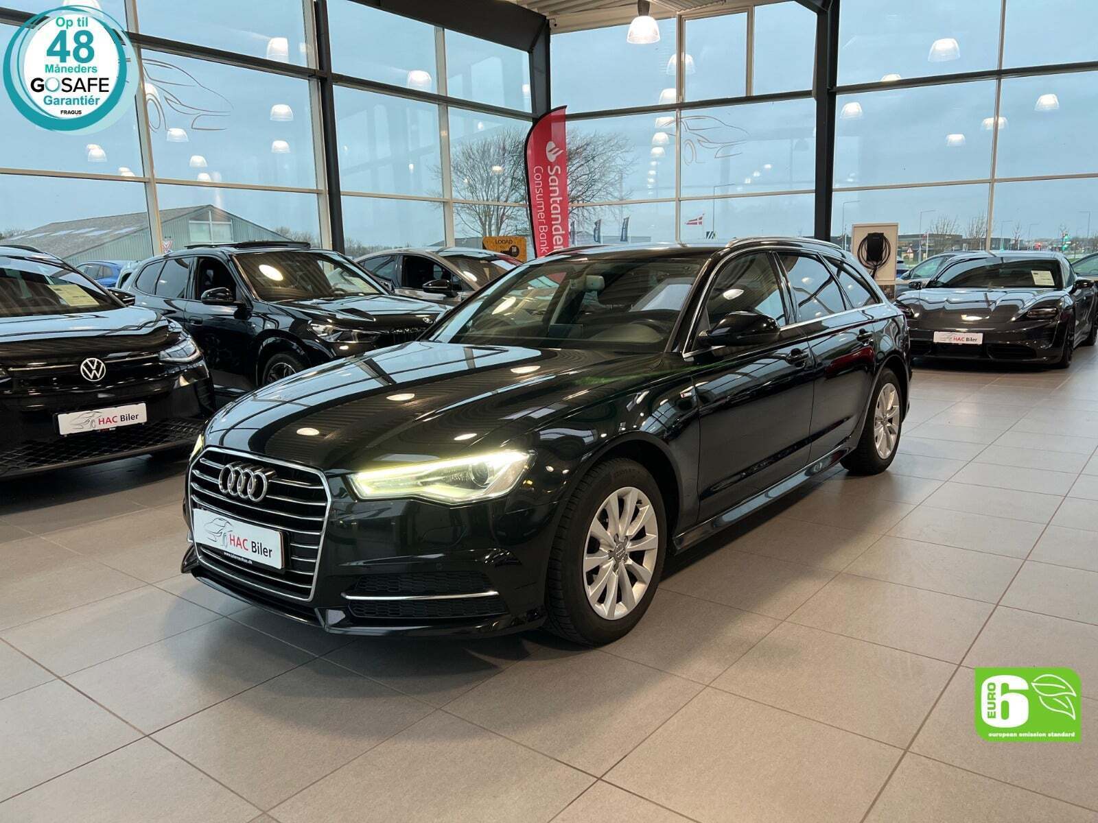 Sort Audi A6 fra 2016