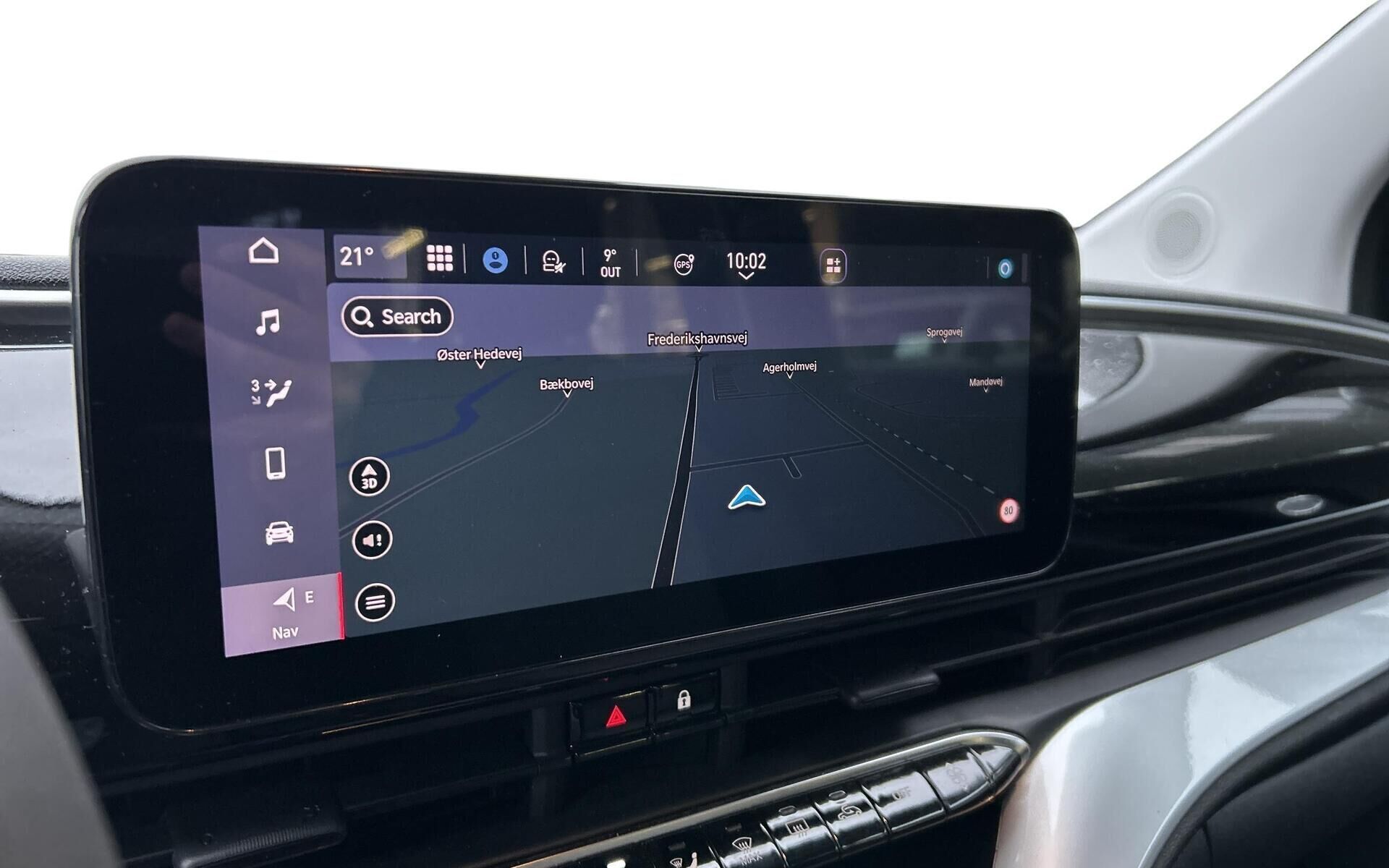 Sort Fiat 500e fra 2022