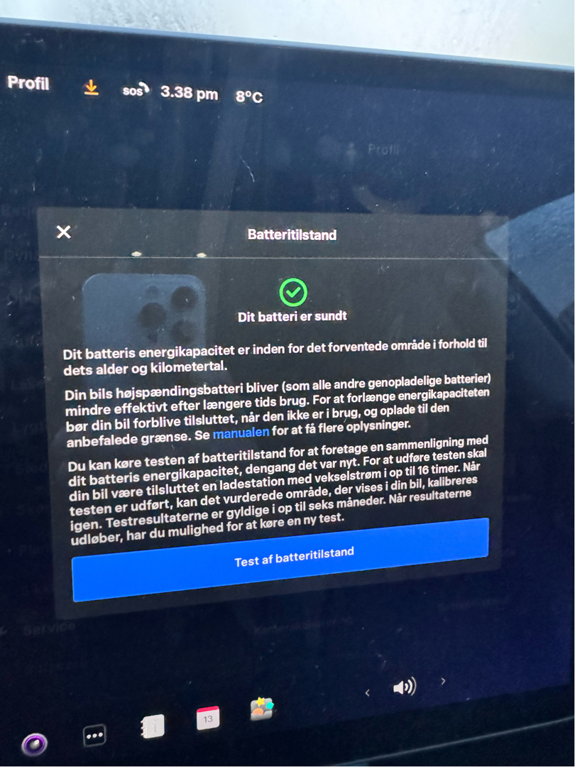 Hvid Tesla Model 3 fra 2019