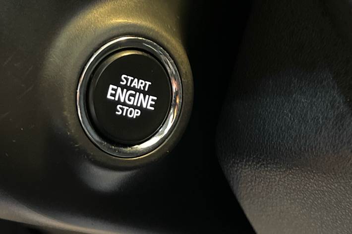 Blå Skoda Octavia fra 2022