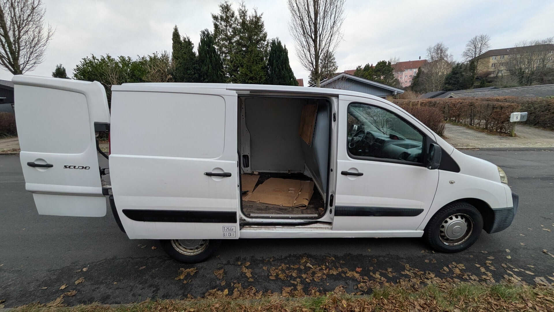Hvid Fiat Scudo fra 2010