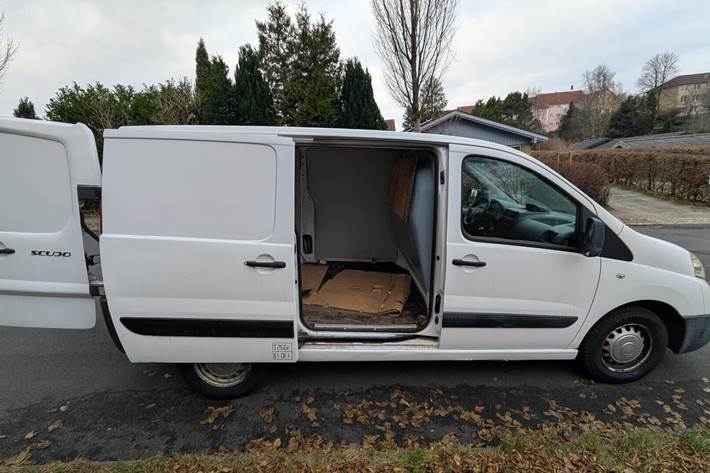 Hvid Fiat Scudo fra 2010