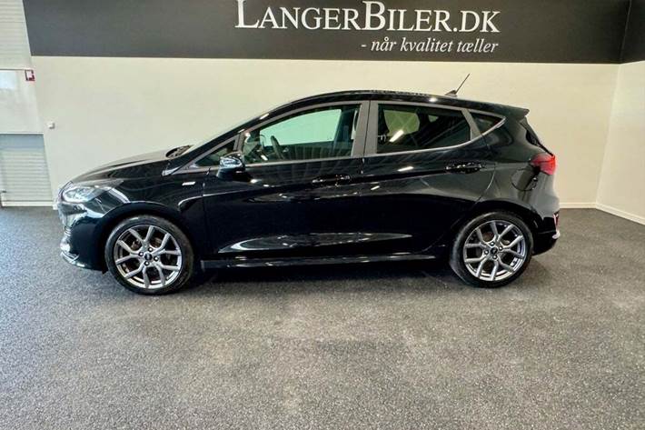 Sort Ford Fiesta fra 2023