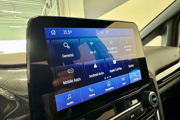 Sort Ford Fiesta fra 2023