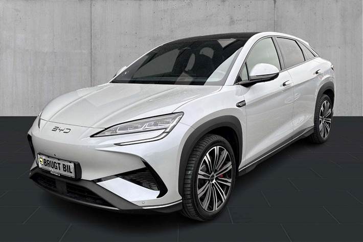 Beige BYD Sealion 7 fra 2024