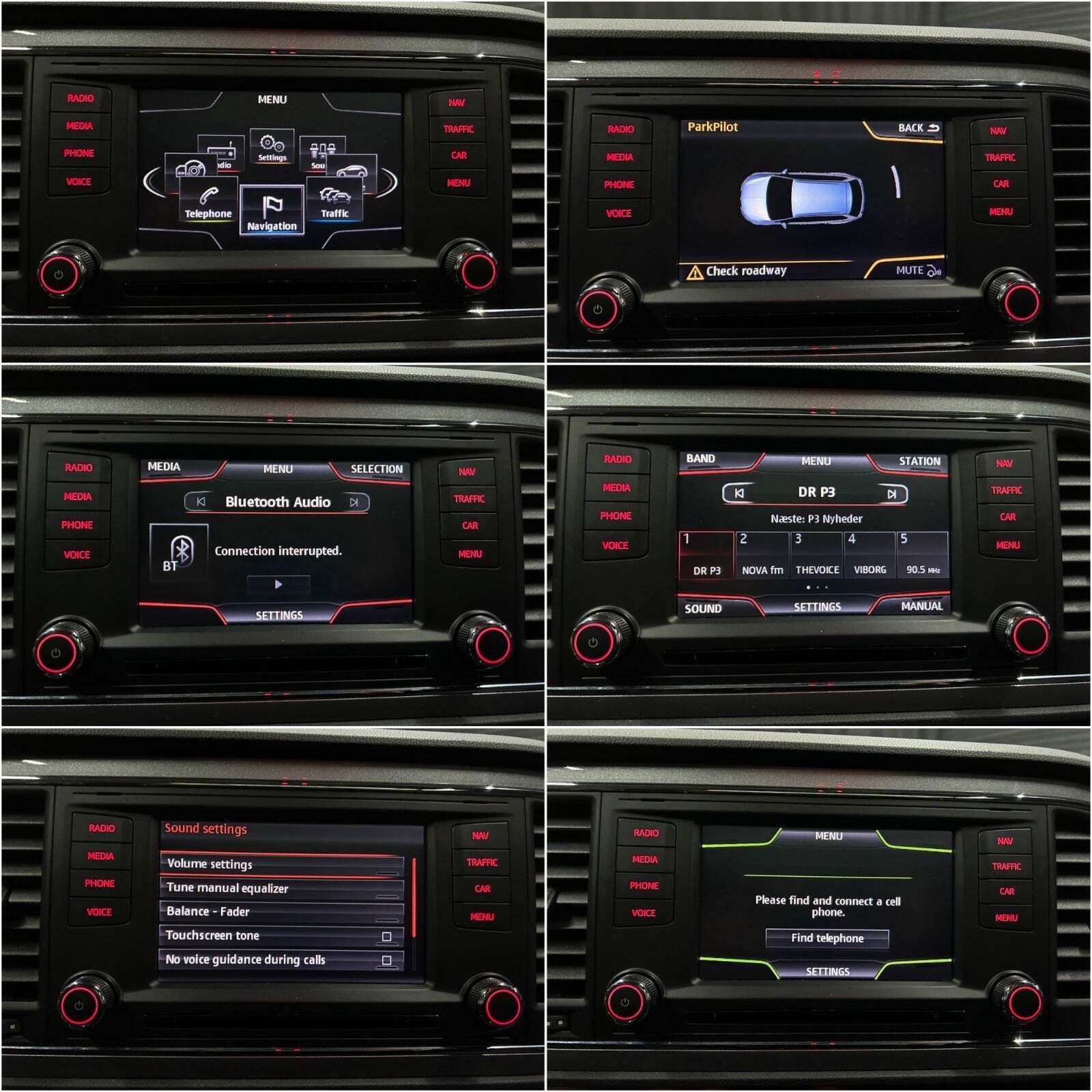 Grå Seat Leon fra 2014